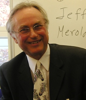 Photo credit: Julia Vitullo-Martin; Description: Richard Dawkins, at Templeton-Cambridge Journalism Fellowships